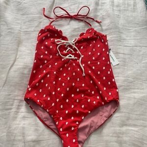 NWT Marysia Halter One Piece Swimsuit